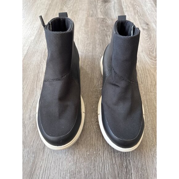 Sorel Explorer II Bootie Side Zip Chelsea Boots Black Sz 8.5 Waterproof - Picture 2 of 11